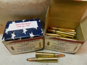 303 British 150 gr SP 2450 fps (20 Rounds)(Reman) – Wisconsin Cartridge ...