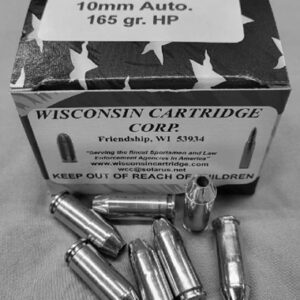 10mm Auto 165 gr HP 1100 fps (50 Rounds)(Reman)