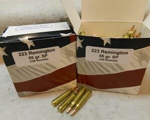 223 Rem 55gr SP 3050 fps (100 Rounds)(Reman)