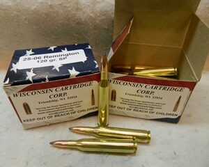 25-06 Rem 120 gr SP 3000 fps (20 Rounds)(Reman)