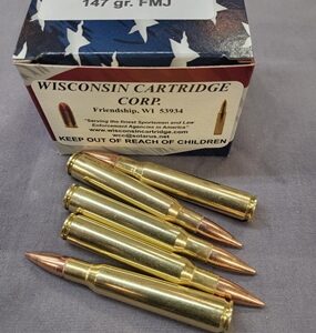 30-06 Sprg 147 gr FMJ (Garand) 2700 fps (20 Rounds)(Reman)