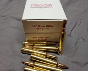 300 Remington Ultra Mag 180 gr SP 3100 fps (20 Rounds)(Reman)