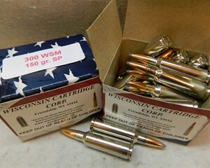 300 WSM 150 gr SP 3100 fps (20 Rounds)(Reman)