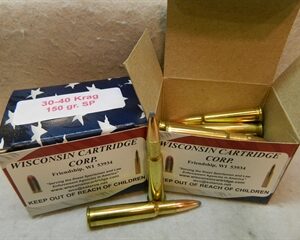 30-40 Krag 150 gr SP 2500 fps (20 Rounds)(Reman)