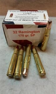 32 Rem 170 gr SP 2150 fps (20 Rounds)(New)