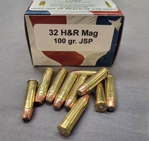 32 H&R Mag 100 gr JSP 950 fps (50 Rounds)(Reman)