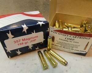 357 Magnum 158 gr HP 1500 fps (50 Rounds)(Reman)