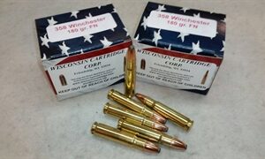 358 Win 180 gr FN 2600 fps (20 Rounds)(New)